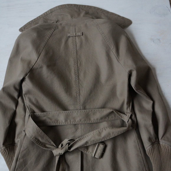 Armani Exchange A/X Trench Coat Jacket Size XS - Picture 8 of 8